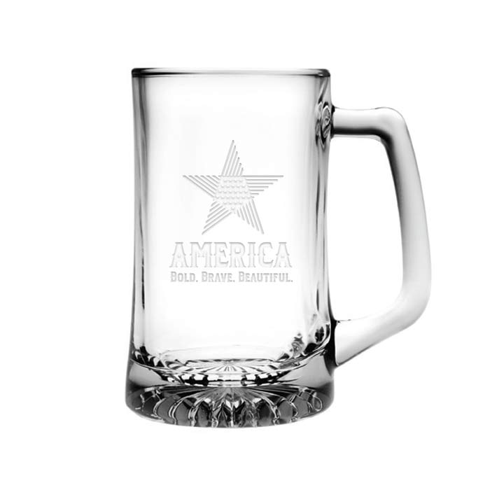America Star Beer Mug (Set of 4)