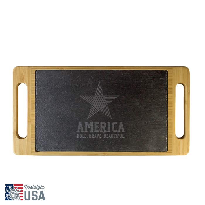 America Star Slate Cheese Board